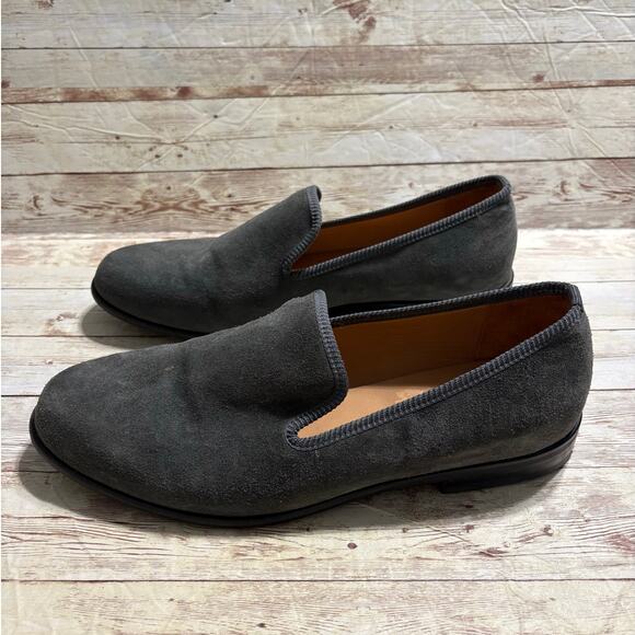 Duke + Dexter Suede Loafers Men\'s Size 10 Slip On Handmade main image 4